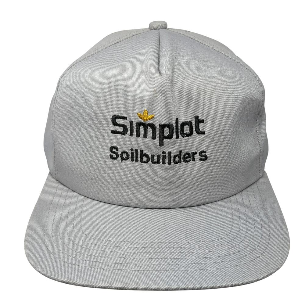Simplot Soilbuilders Snapback Hat Gray Os Outdoor… - image 1